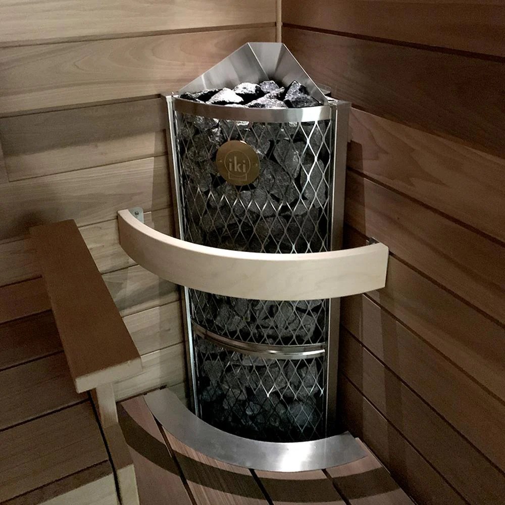 IKI Corner electric sauna heater