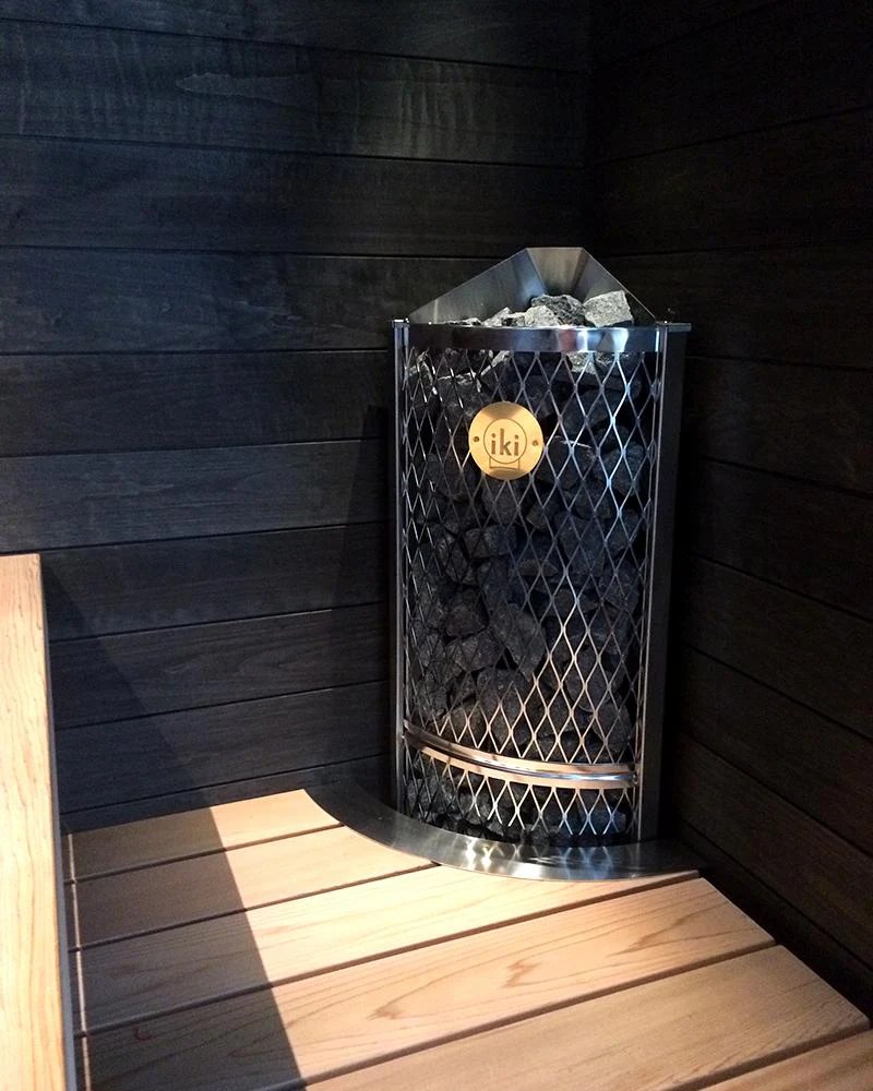 IKI Corner electric sauna heater