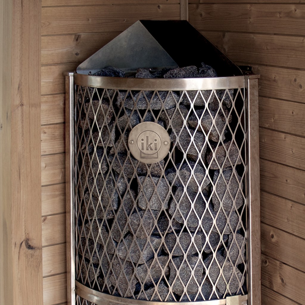 IKI Corner electric sauna heater
