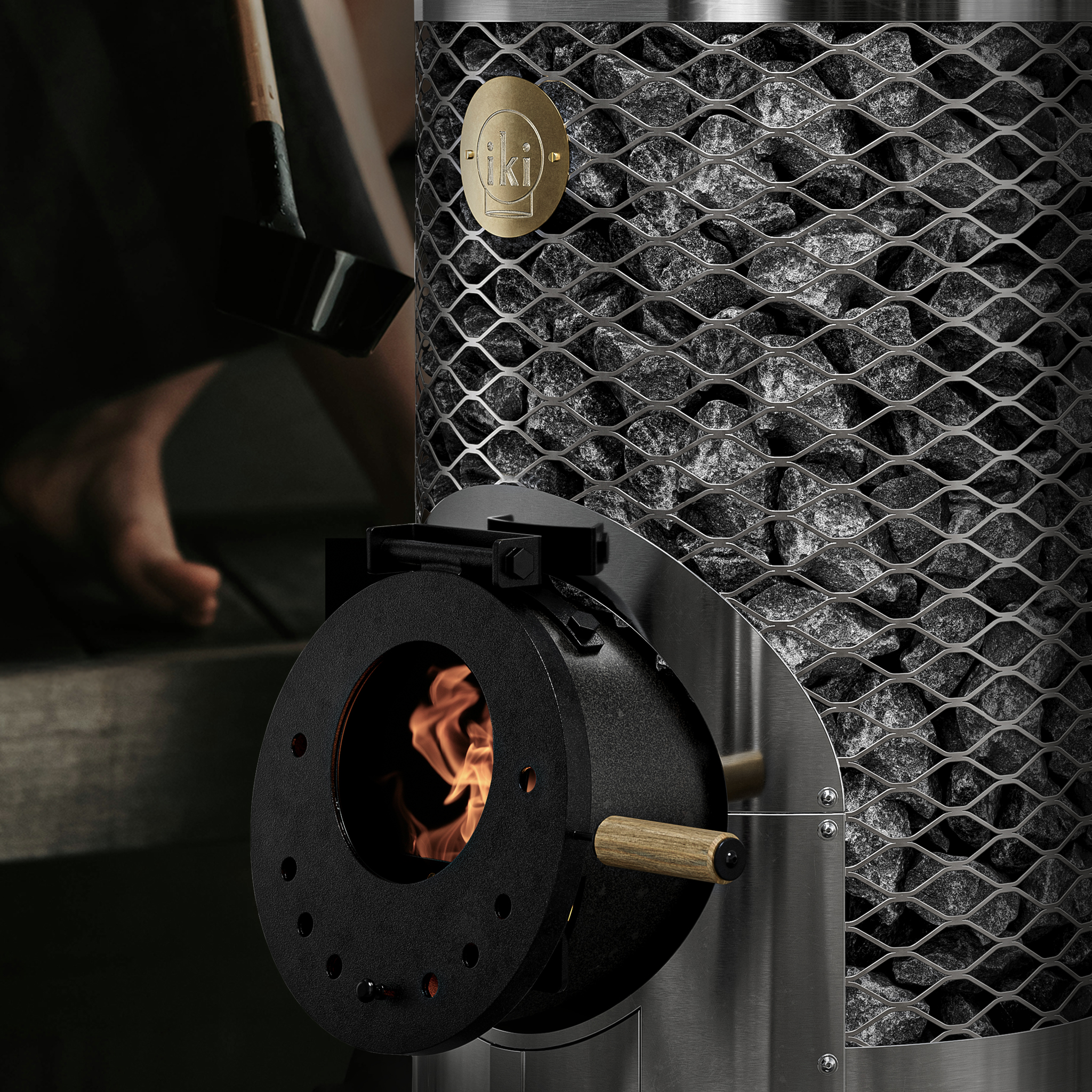 IKI Loyly jr wood-burning stove