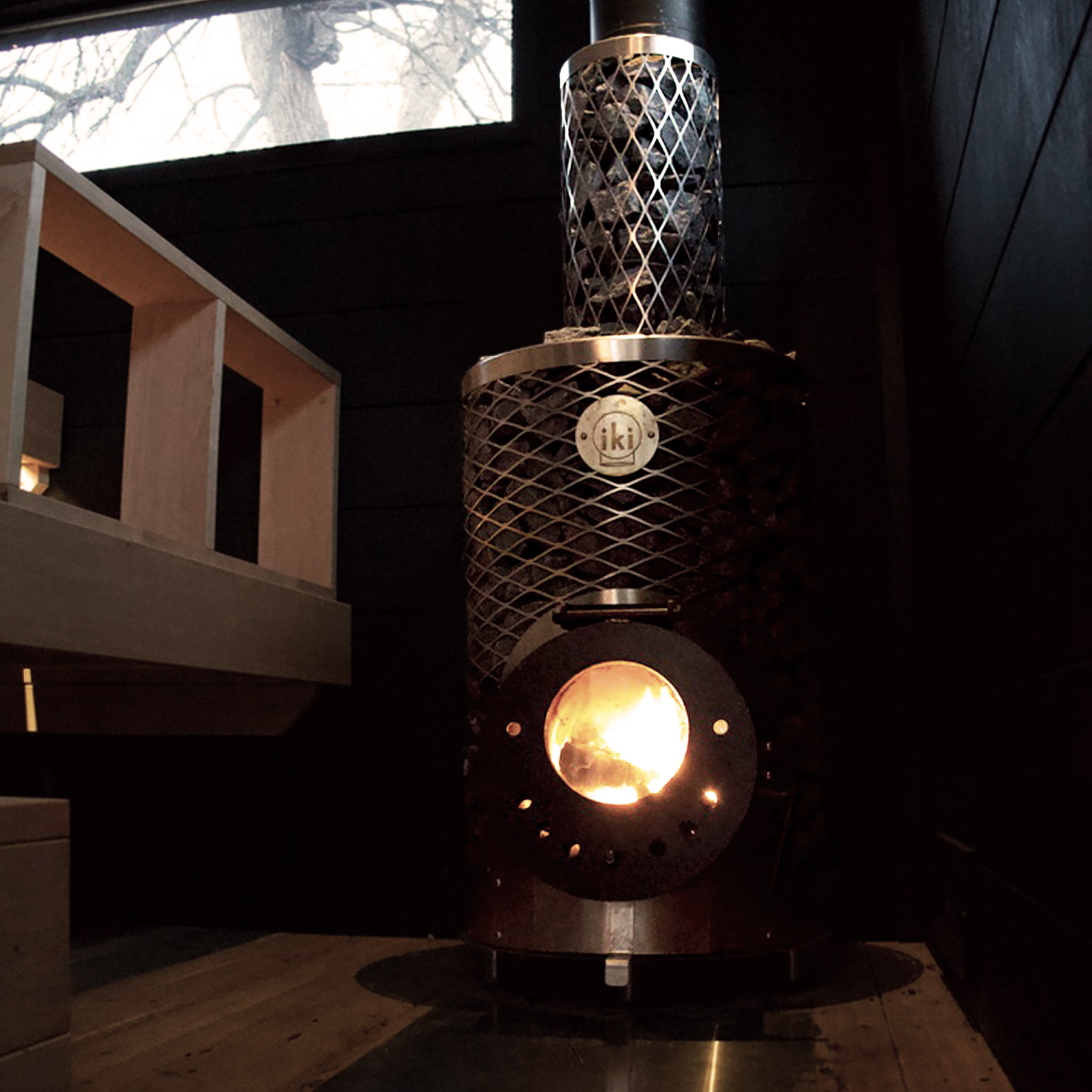 IKI Loyly Jr small wood burning stove