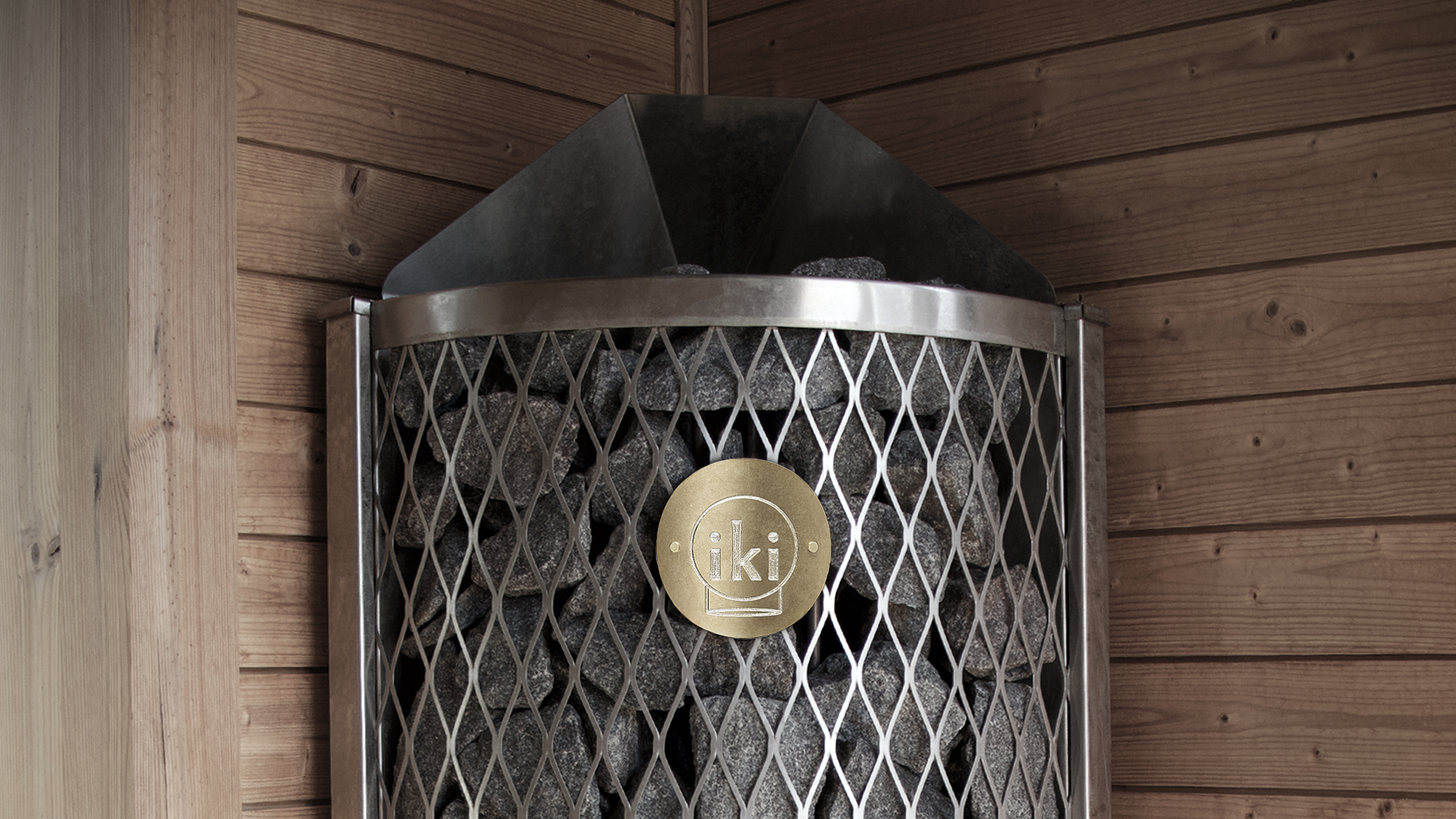 IKI Corner electric sauna heater