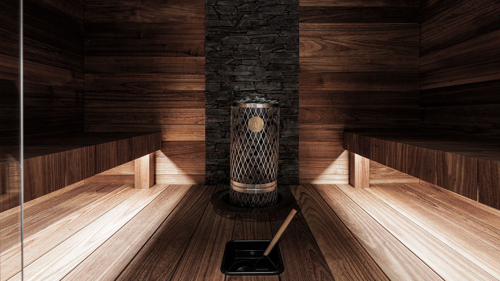 IKI Pillar electric sauna heater
