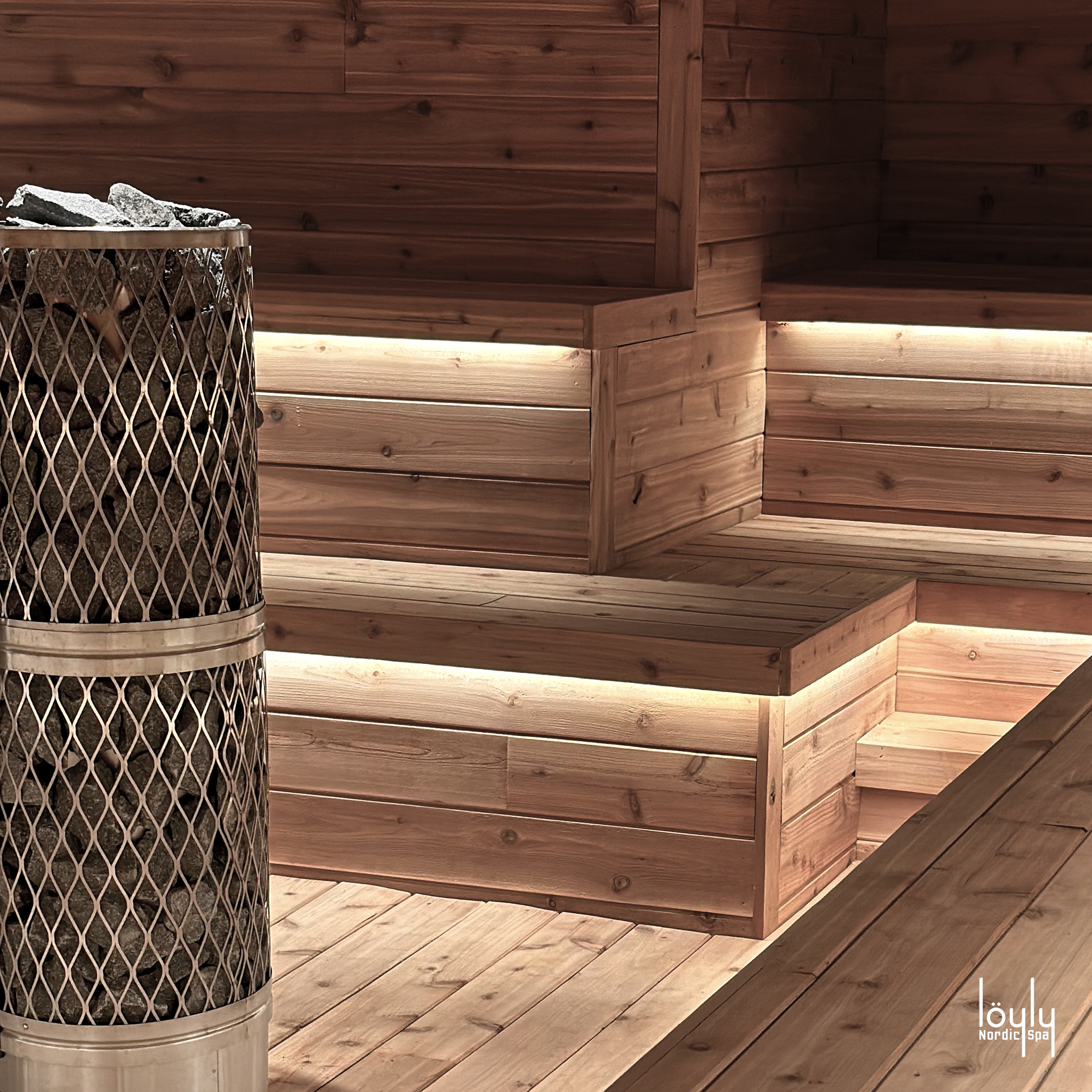IKI Pillar at Loyly Nordic Spa