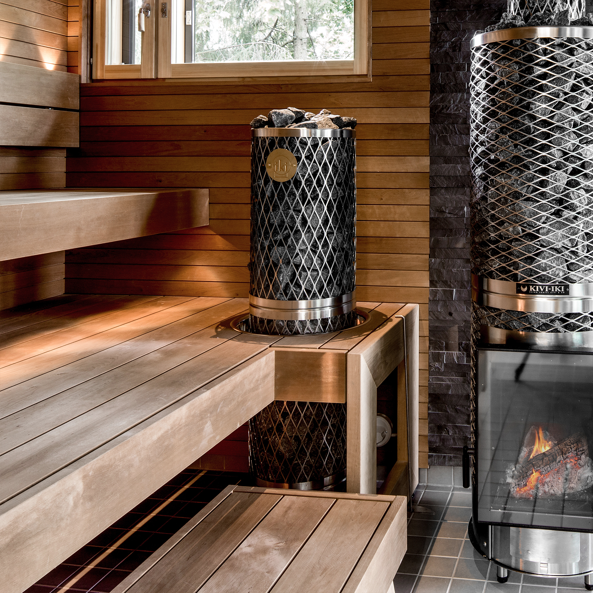 IKI Pillar electric sauna heater