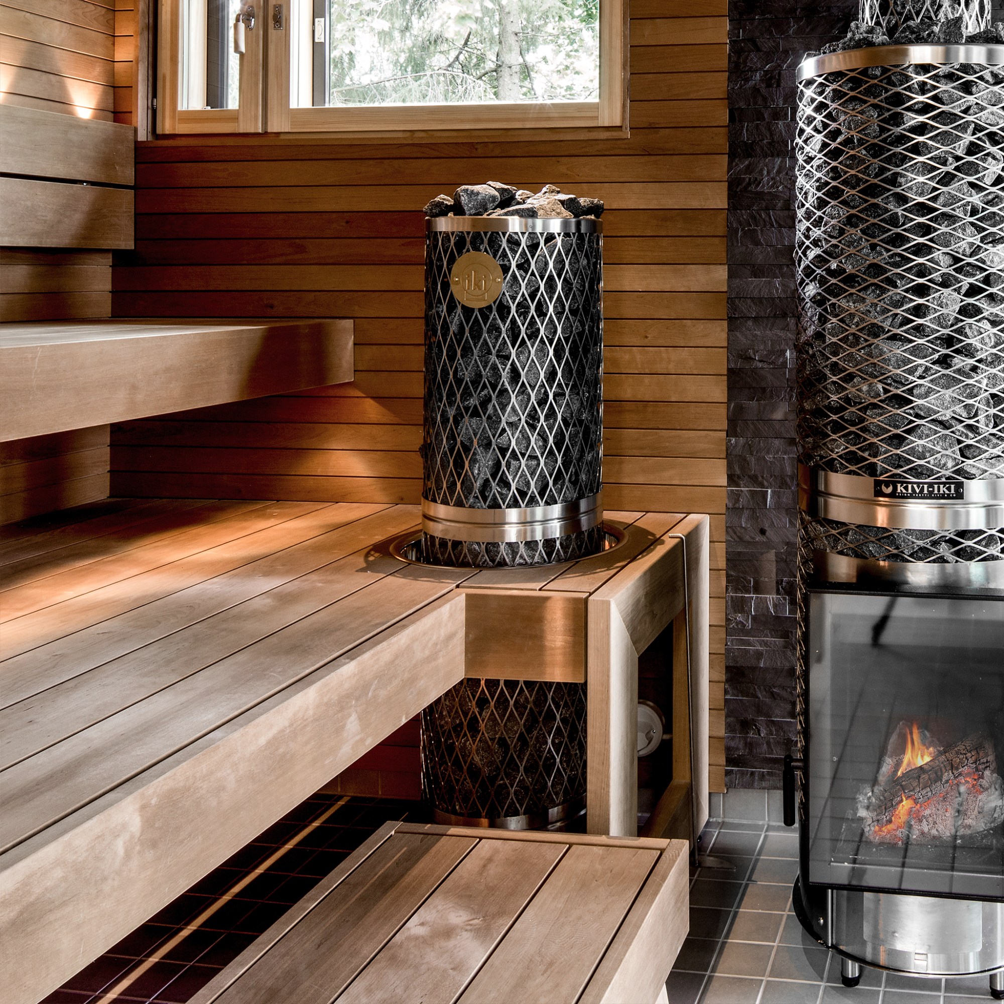 IKI Pillar electric sauna heater